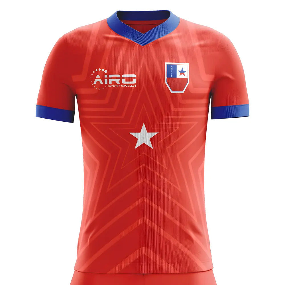2025-2026 Chile Home Concept Football Shirt - Womens_1
