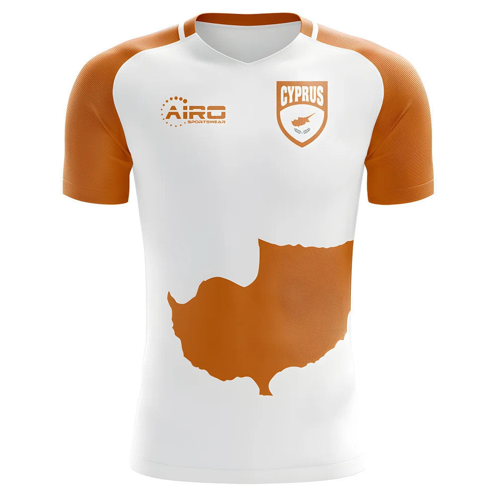 2025-2026 Cyprus Flag Home Concept Football Shirt (Kids)_1