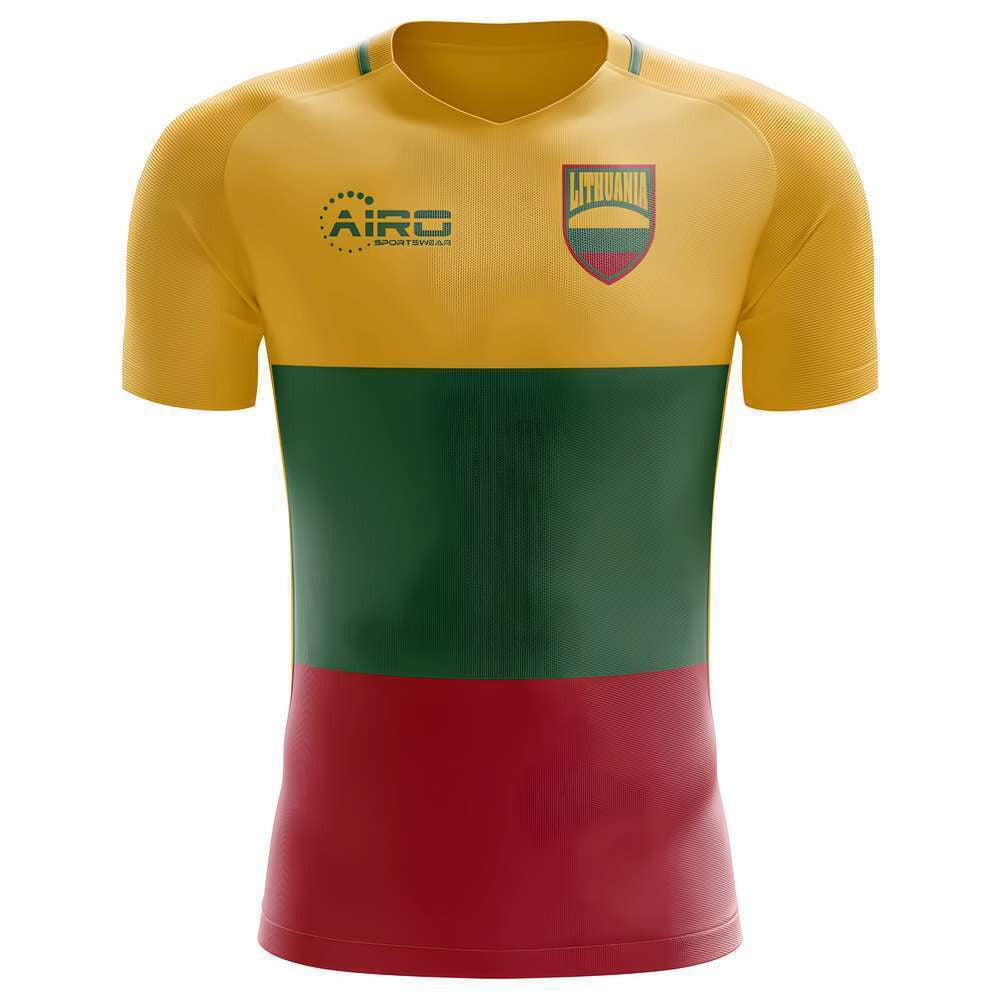 2025-2026 Lithuania Home Concept Football Shirt - Womens_1