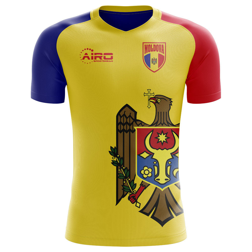 2025-2026 Moldova Home Concept Football Shirt (Kids)_1