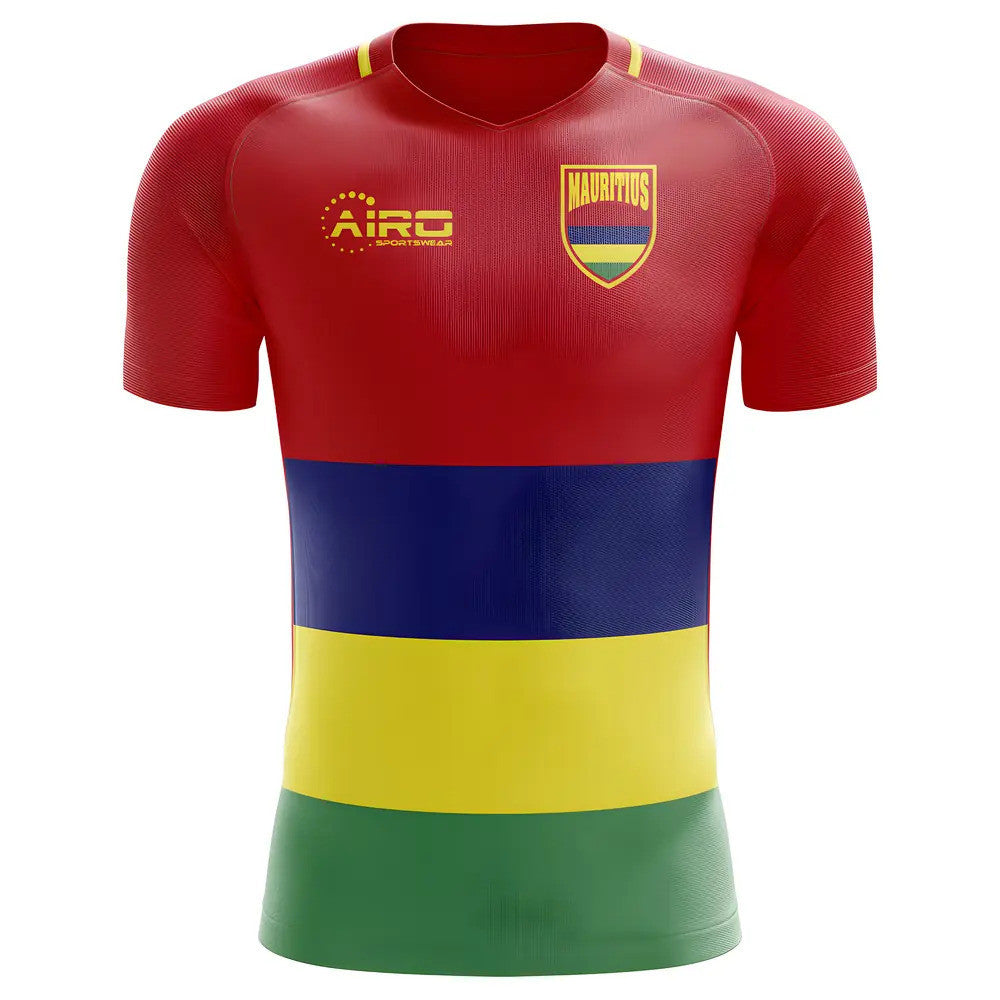 2025-2026 Mauritius Home Concept Football Shirt - Kids (Long Sleeve)_1