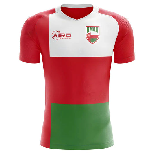 2025-2026 Oman Home Concept Football Shirt - Little Boys_1
