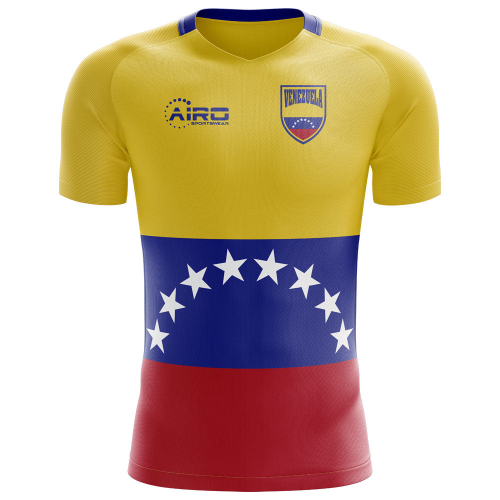 2025-2026 Venezuela Home Concept Football Shirt - Adult Long Sleeve_1