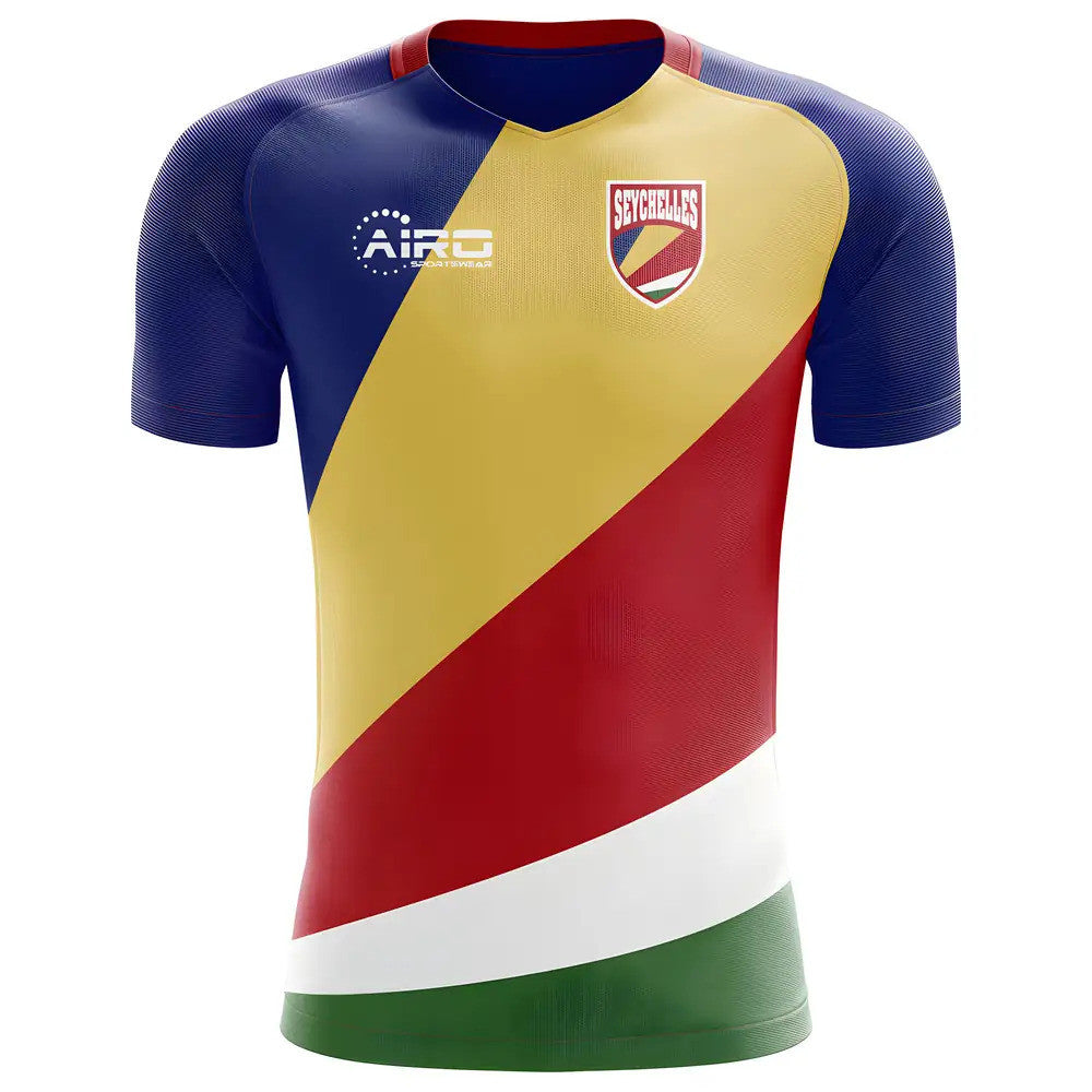 2025-2026 Seychelles Home Concept Football Shirt - Adult Long Sleeve_1