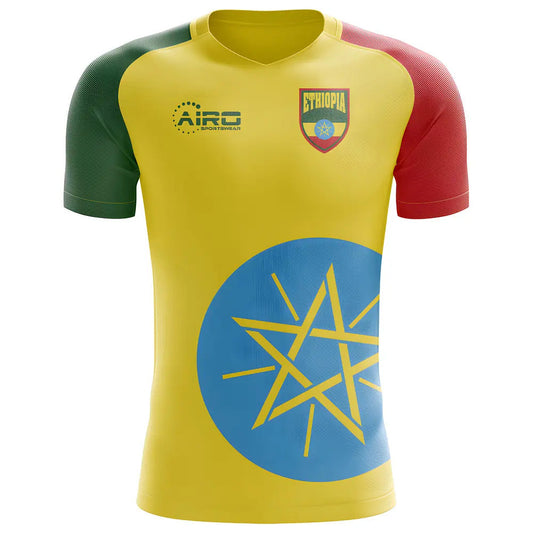 2025-2026 Ethiopia Home Concept Football Shirt - Kids (Long Sleeve)_1