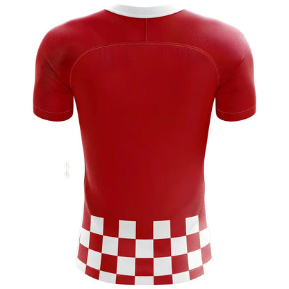 2025-2026 Croatia Flag Concept Football Shirt - Womens_1