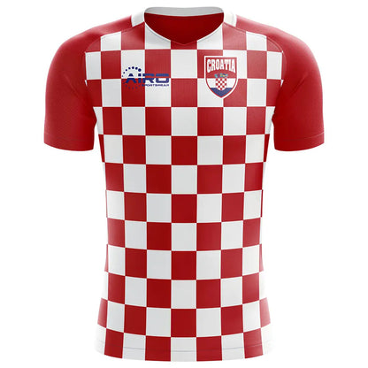 2025-2026 Croatia Flag Concept Football Shirt (Modric 10) - Kids_3