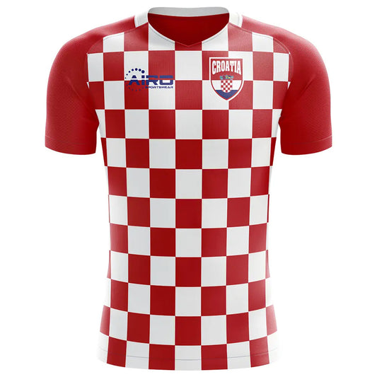 2025-2026 Croatia Flag Concept Football Shirt (Modric 10) - Kids_3