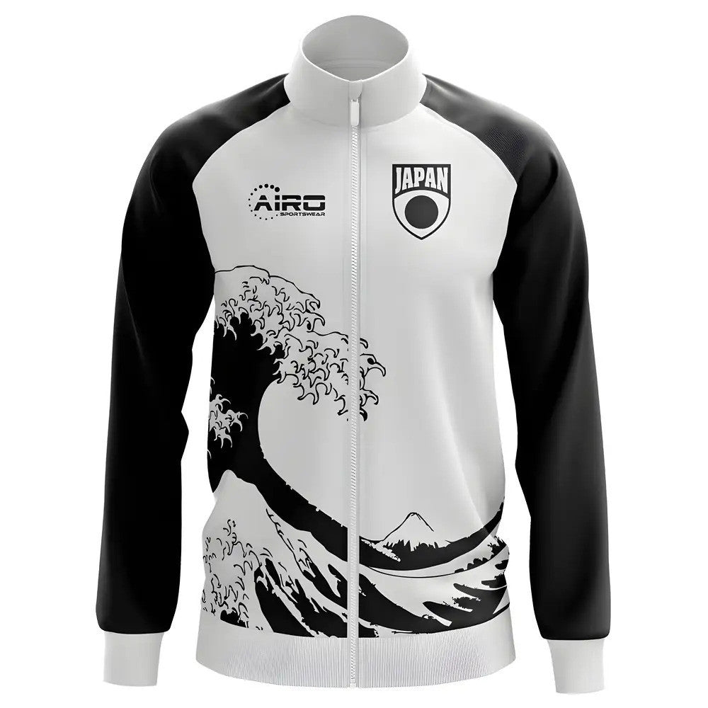 Japan Concept Football Track Jacket (White) - Kids_0