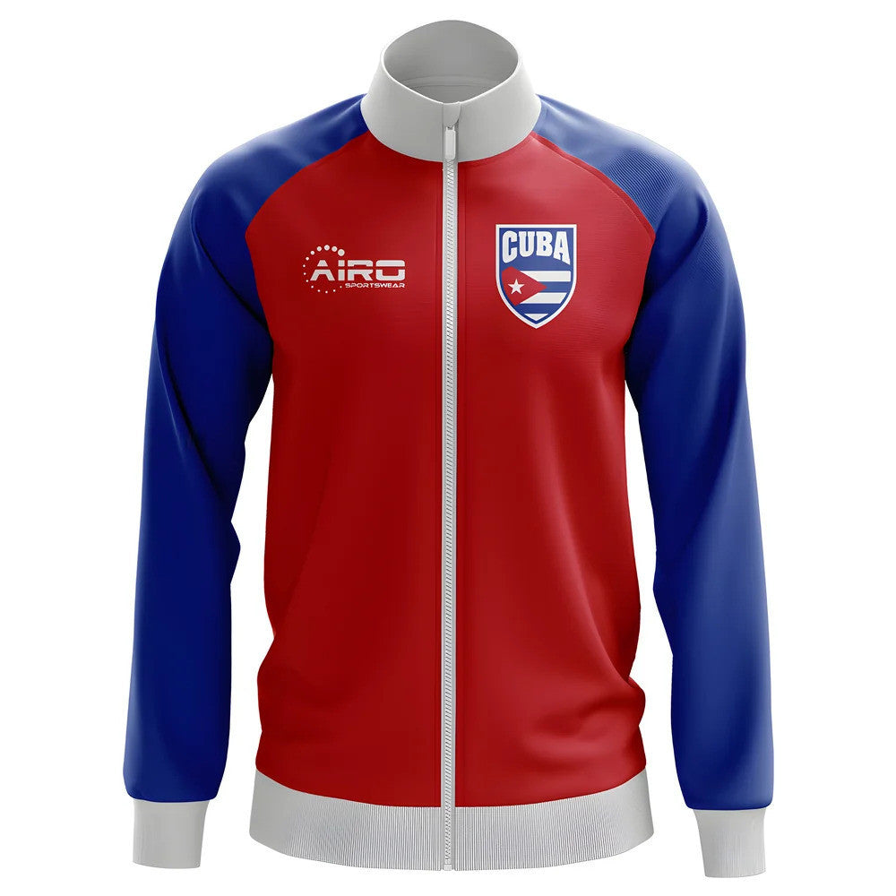 Cuba Concept Football Track Jacket (Red)_0