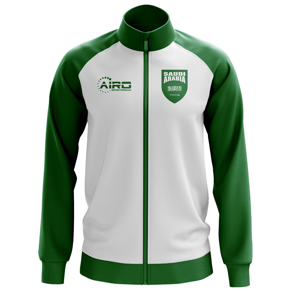 Saudi Arabia Concept Football Track Jacket (White)_0