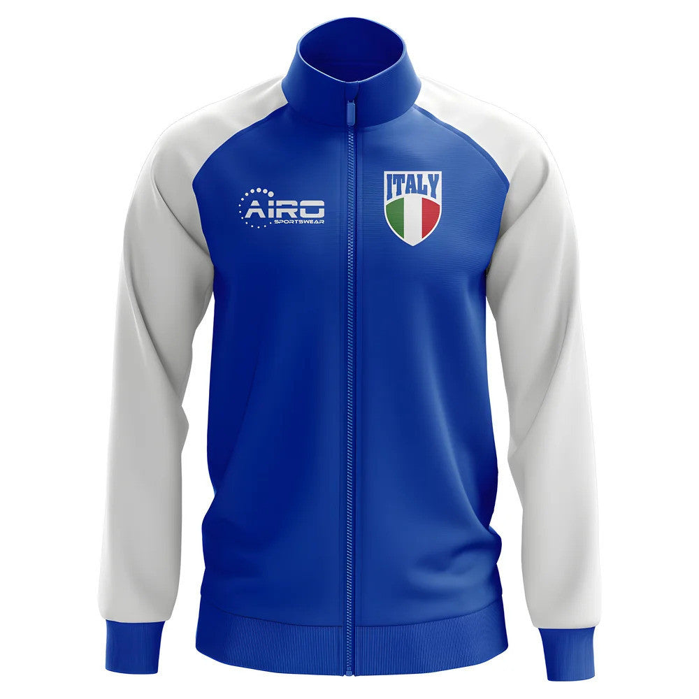 Italy Concept Football Track Jacket (Blue)_0
