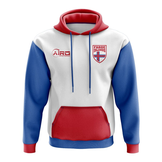 Faroe Islands Concept Country Football Hoody (White)_0
