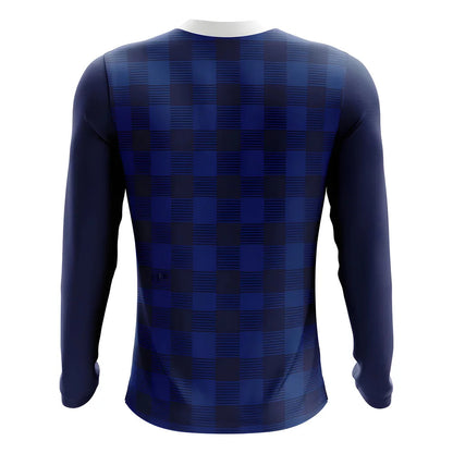 2025-2026 Scotland Long Sleeve Tartan Concept Football Shirt_1
