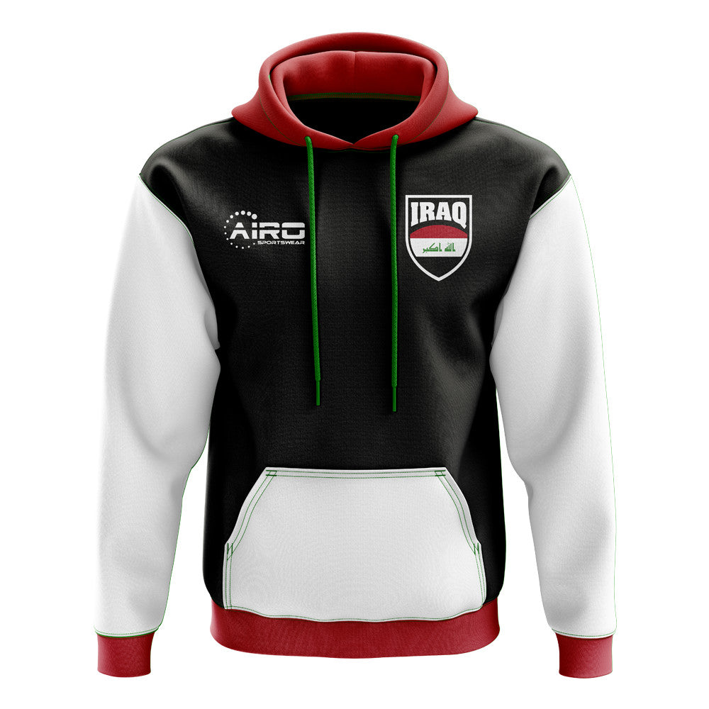 Iraq Concept Country Football Hoody (Black)_0