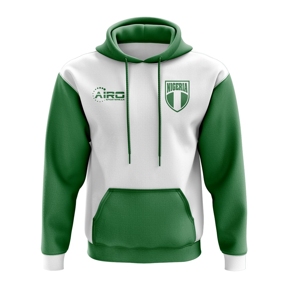 Nigeria Concept Country Football Hoody (White)_0