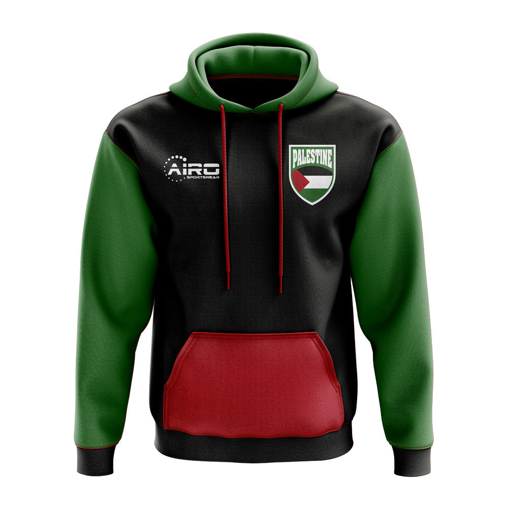 Palestine Concept Country Football Hoody (Black)_0