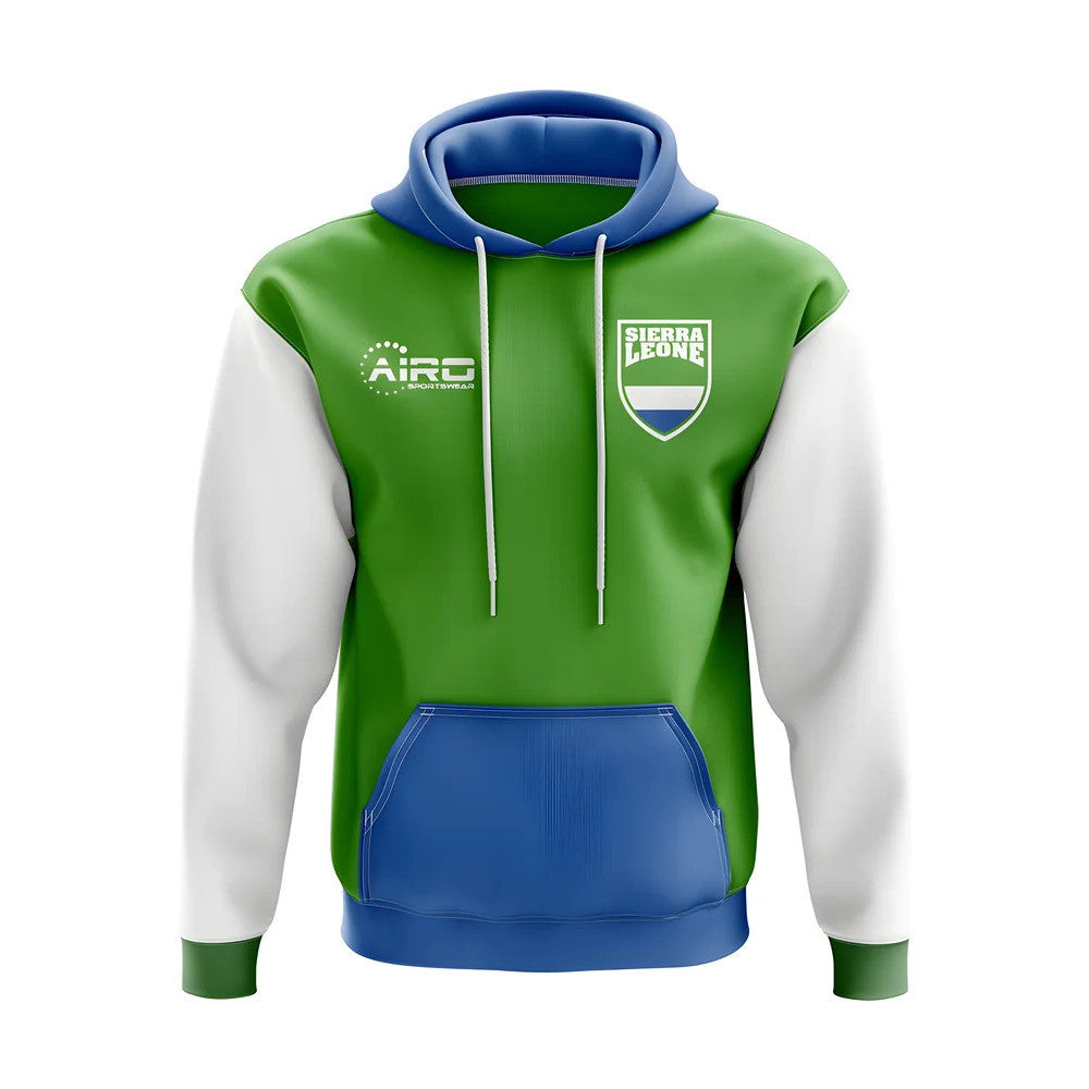 Sierra Leone Concept Country Football Hoody (Green)_0