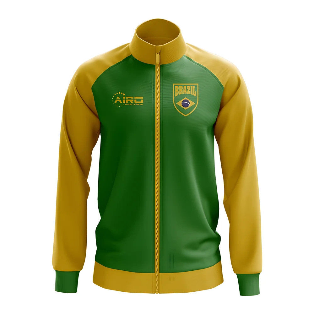 Brazil Concept Football Track Jacket (Green)_0