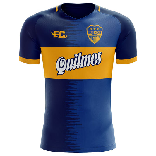 2018-2019 Boca Juniors Fans Culture Home Concept Shirt (Kids)_1