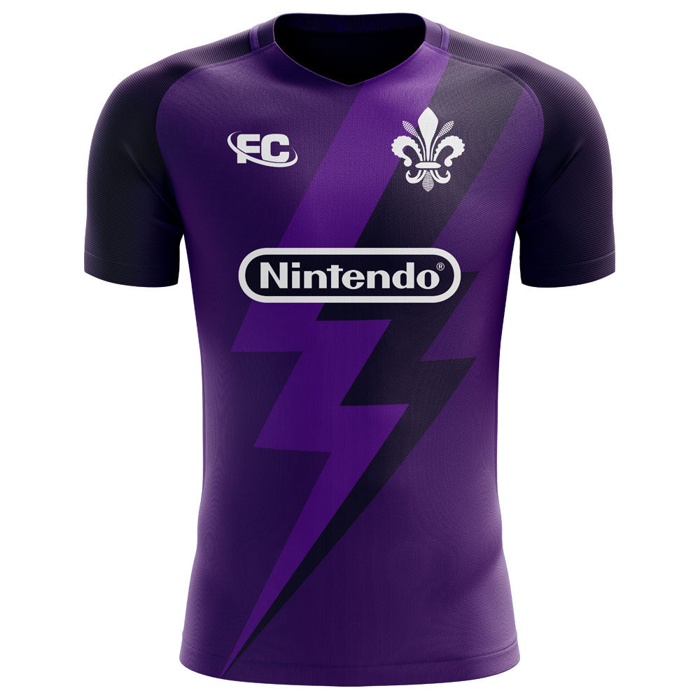 2018-2019 Fiorentina Fans Culture Home Concept Shirt - Baby_1
