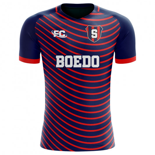 2018-2019 San Lorenzo Fans Culture Home Concept Shirt_1