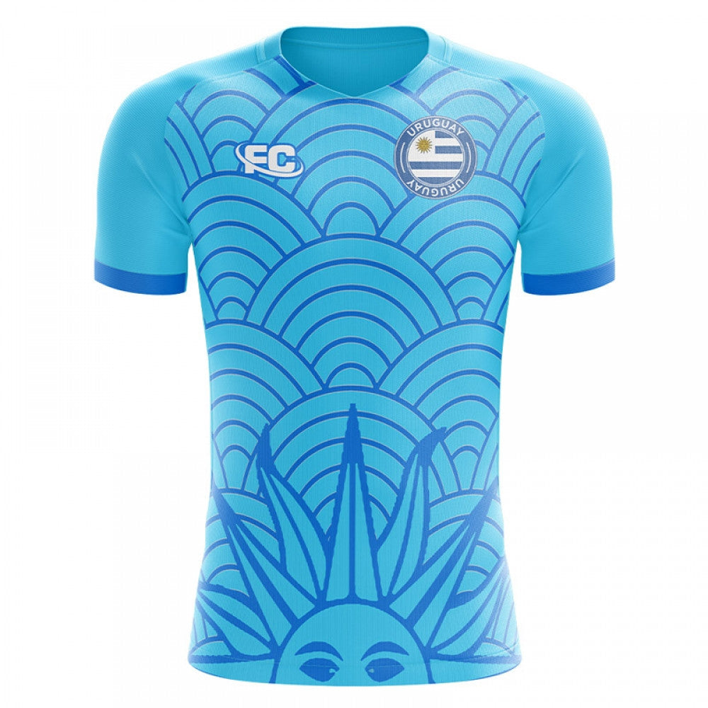 2018-2019 Uruguay Fans Culture Concept Home Shirt - Kids_1