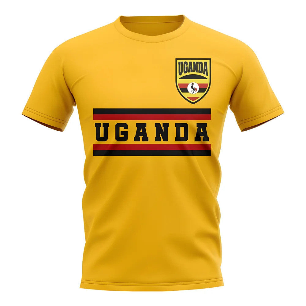 Uganda Core Football Country T-Shirt (Yellow)_0