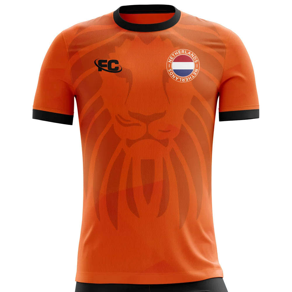 2018-2019 Holland Fans Culture Home Concept Shirt (V.NISTELROOY 10)_3