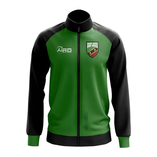 Saint Kitts and Nevis Concept Football Track Jacket (Green)_0