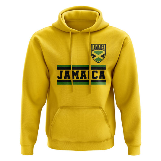 Jamaica Core Football Country Hoody (Yellow)_0