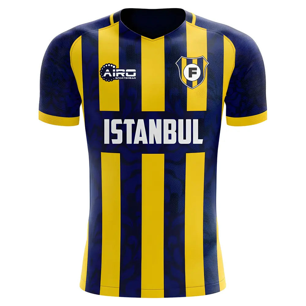 2025-2026 Fenerbahce Home Concept Football Shirt - Adult Long Sleeve_1