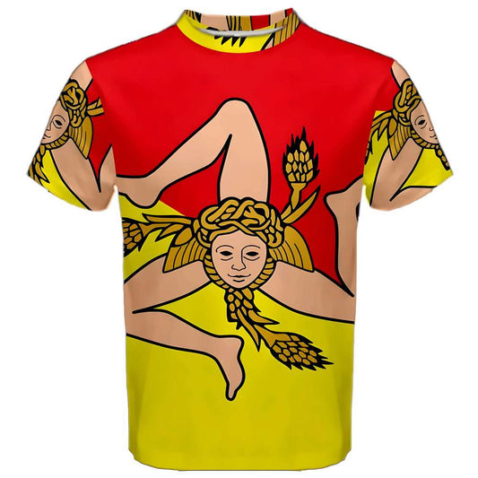 Sicily Coat of Arms Sublimated Sports Jersey_0