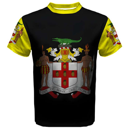 Jamaica Coat of Arms Sublimated Sports Jersey_0