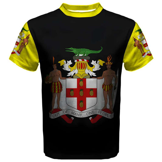 Jamaica Coat of Arms Sublimated Sports Jersey_0