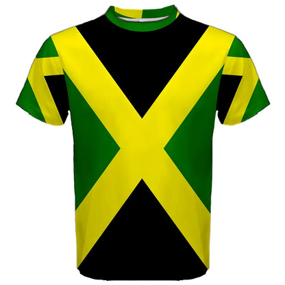 Jamaica Flag Sublimated Sports Jersey_0