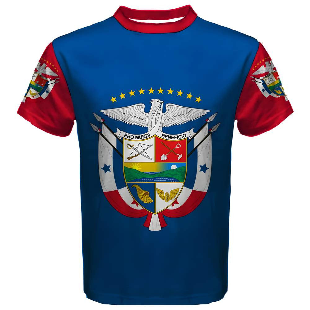 Panama Coat of Arms Sublimated Sports Jersey_0