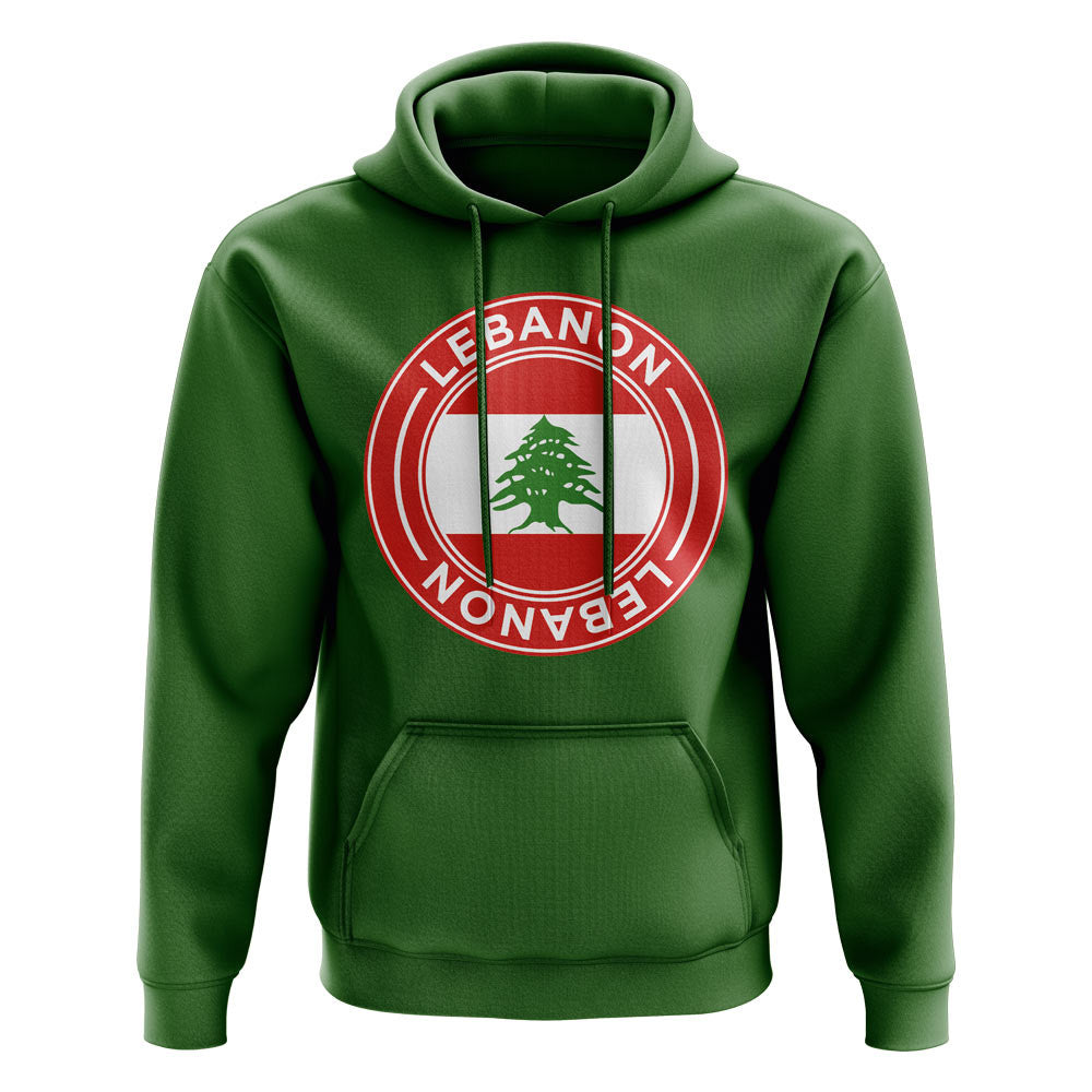 Lebanon Football Badge Hoodie (Green)_0