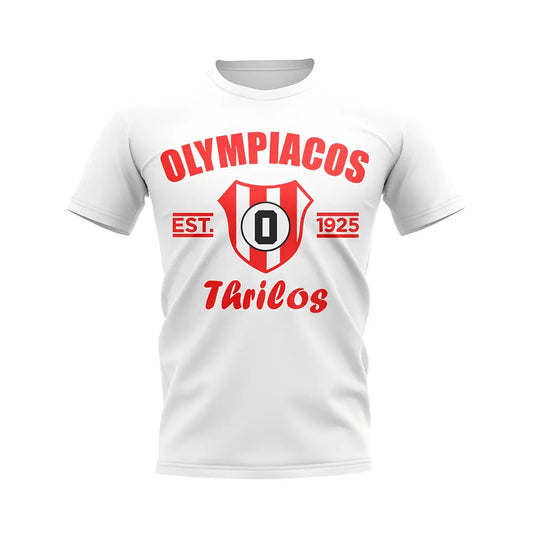 Olympiacos Established Football T-Shirt (White)_0