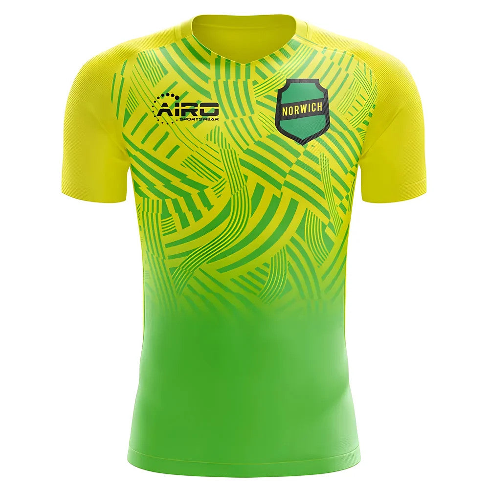 2025-2026 Norwich Home Concept Football Shirt_1