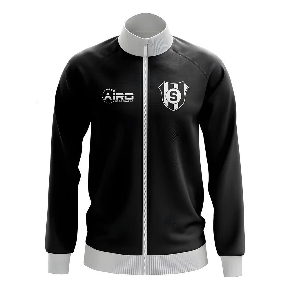 Santos Concept Football Track Jacket (Black)_0
