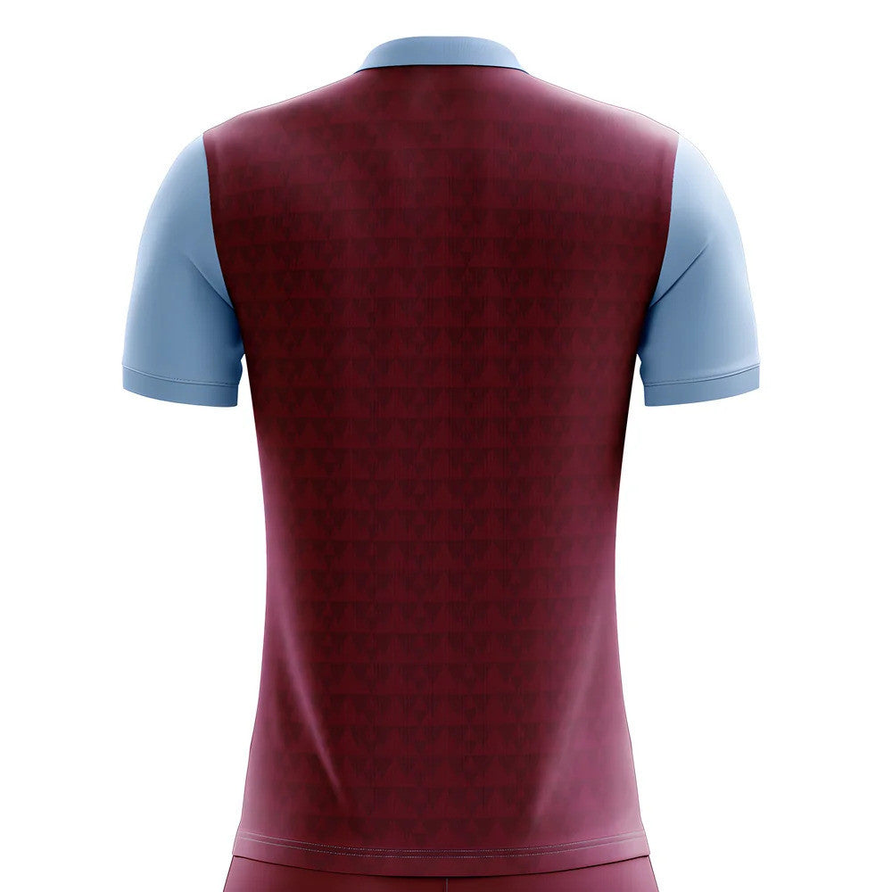 2025-2026 Villa Home Concept Football Shirt - Kids_1