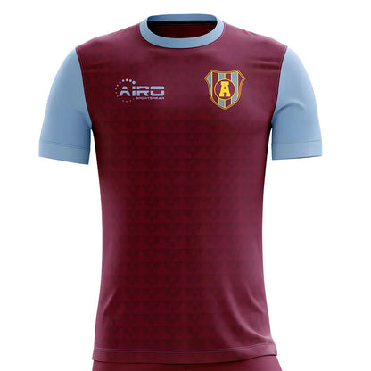 2025-2026 Villa Home Concept Football Shirt - Adult Long Sleeve_1