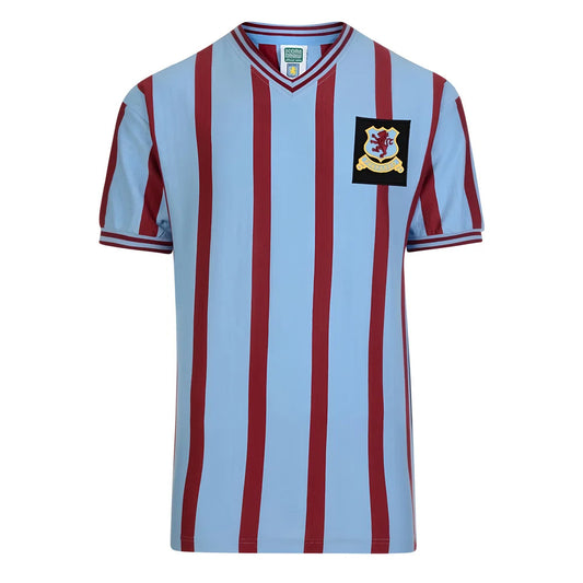 Score Draw Aston Villa 1957 FA Cup Final Retro Football Shirt_0