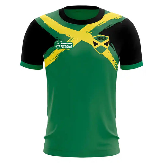 2025-2026 Jamaica Flag Concept Football Shirt_1
