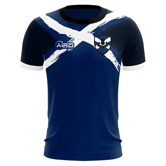 2025-2026 Scotland Flag Concept Football Shirt_1