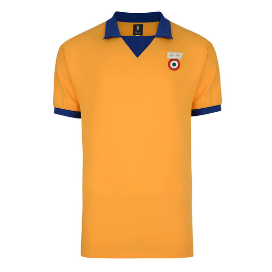 Score Draw Juventus 1984 ECWC Away Retro Football Shirt_0