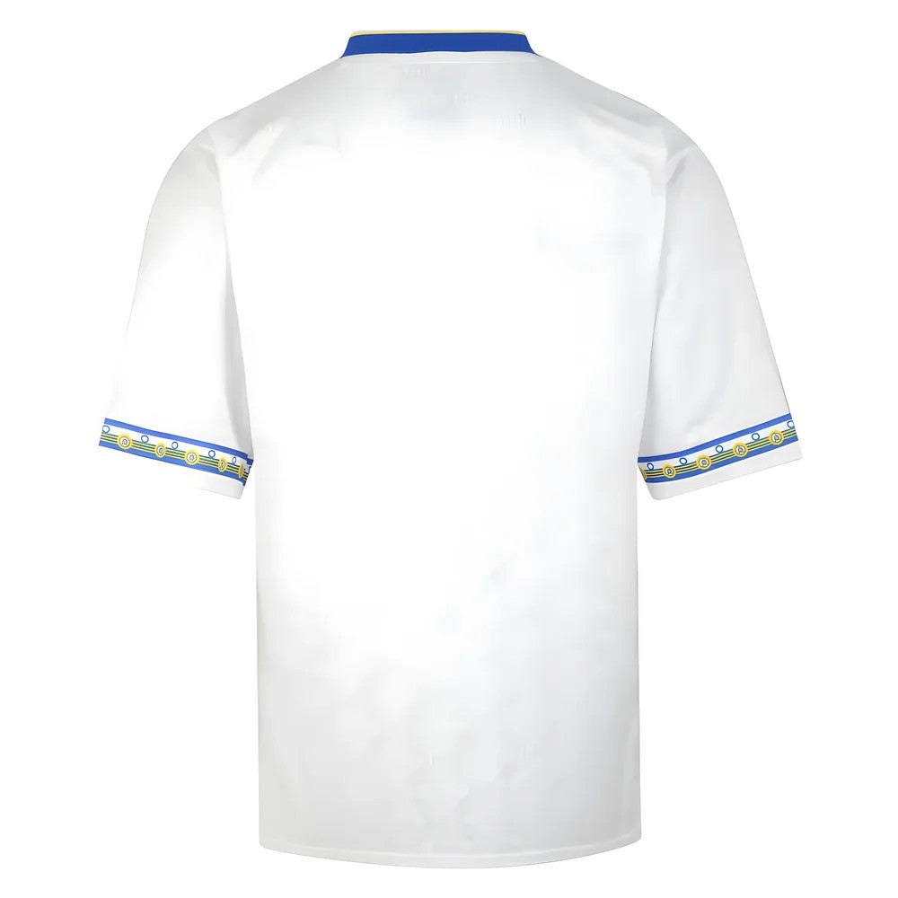 Score Draw Leeds United 1993 Admiral Retro Football Shirt_1