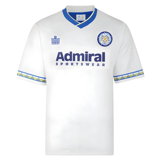 Score Draw Leeds United 1993 Admiral Retro Football Shirt_0