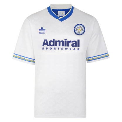Score Draw Leeds United 1993 Admiral Retro Football Shirt (VIDUKA 9)_2